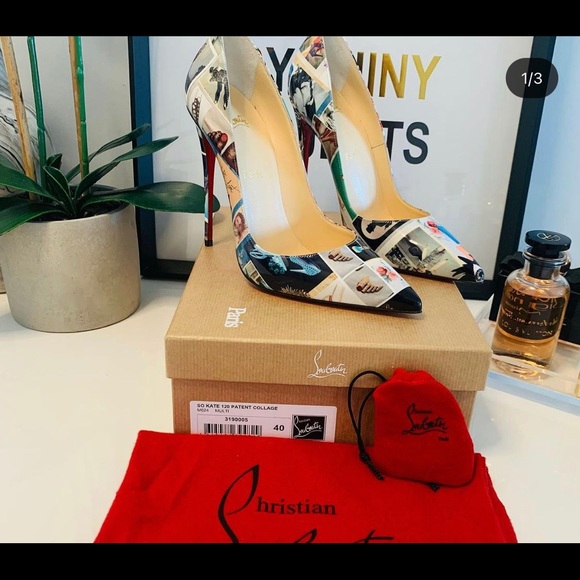 Christian Louboutin Collage 120mm So Kate - Picture 8 of 9